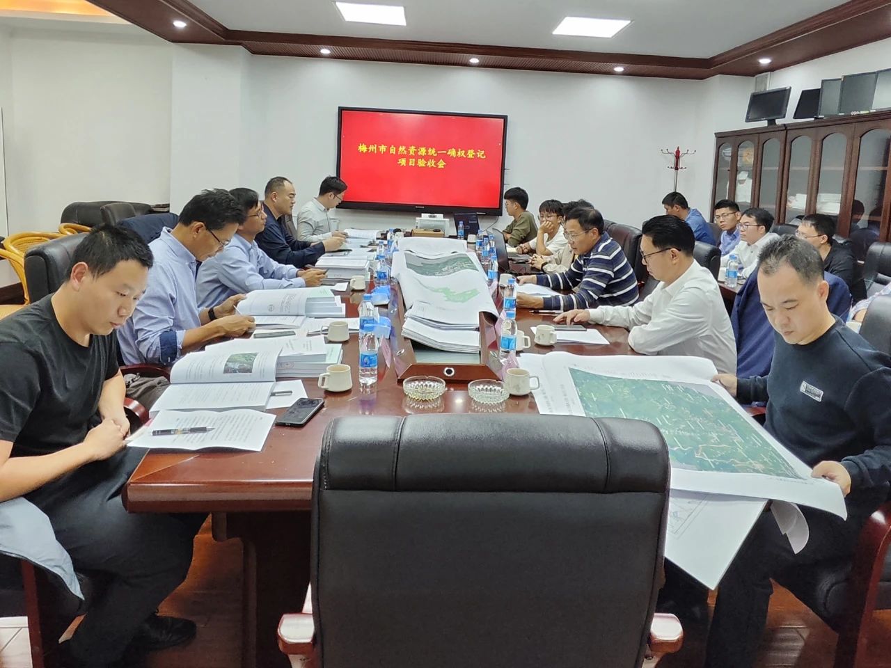 赞！！EMC易倍测绘自然资源统一确权挂号项目顺遂通过验收